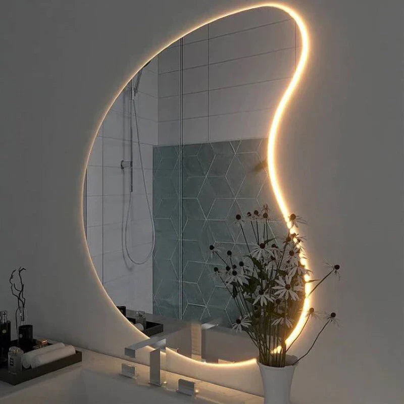 Specchio LED Organico Decorativo – Saldi