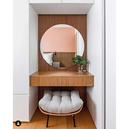 Grande specchio decorativo rotondo 90 x 90 cm – Offerta