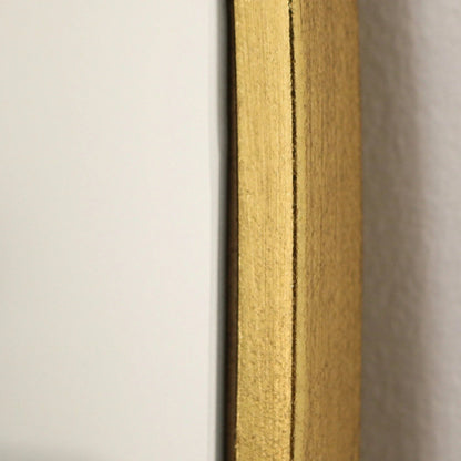 Grande specchio moderno in stile Pinterest con cornice dorata (180 x 119 cm) – Offerta speciale